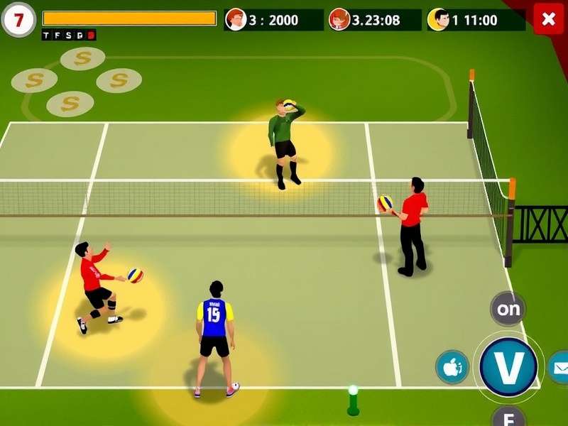 Indo Pak Volley Dominance tournament screen